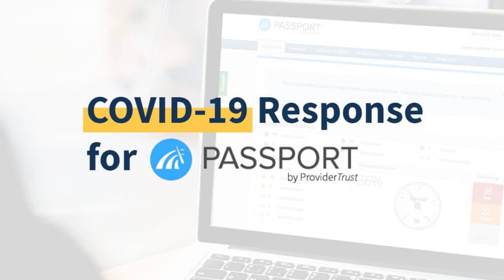 Covid-19 Response for Passport