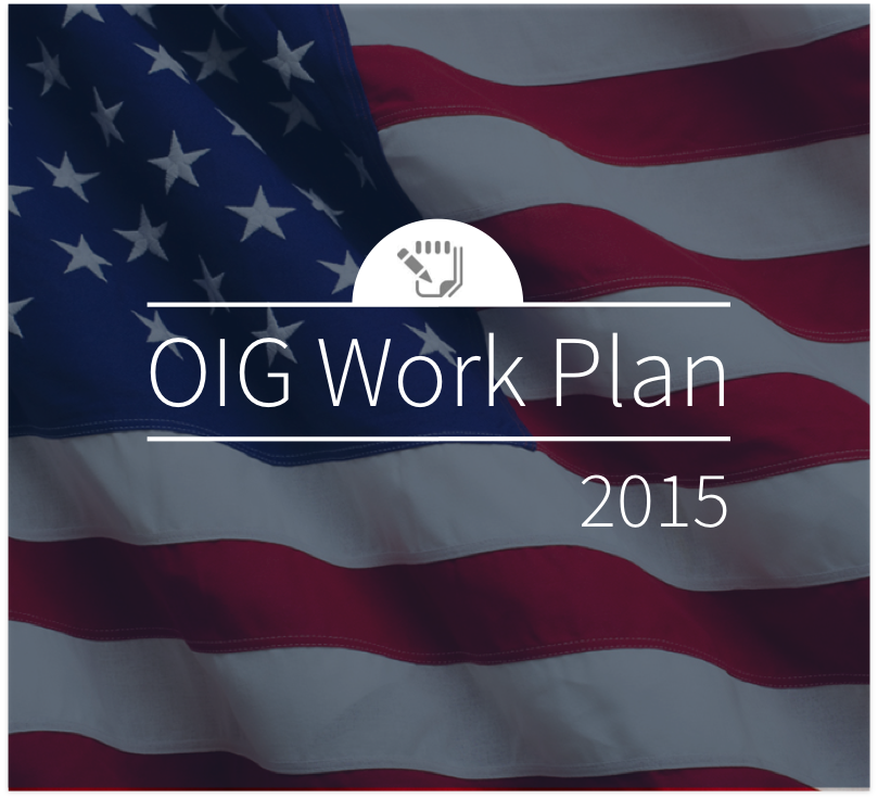 OIG Work Plan 2015