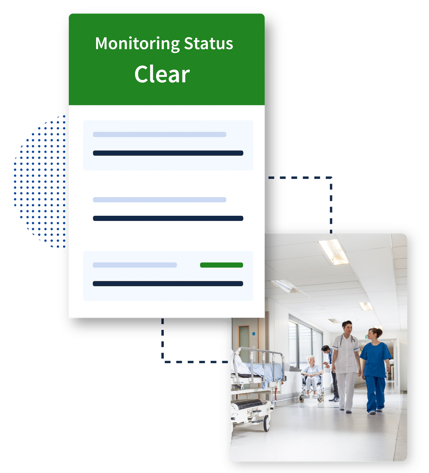 A group of providers with their monitoring status marked as clear.