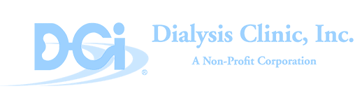 dialysis clinic inc blue logo